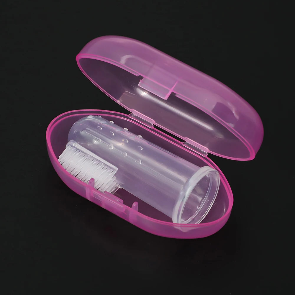 Baby Silicone Finger Toothbrush – BPA-Free