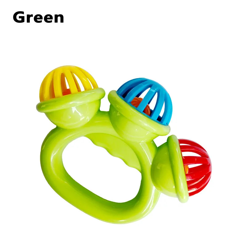 Baby Hand Rattle Ball Toy – Sensory Grasping Toy