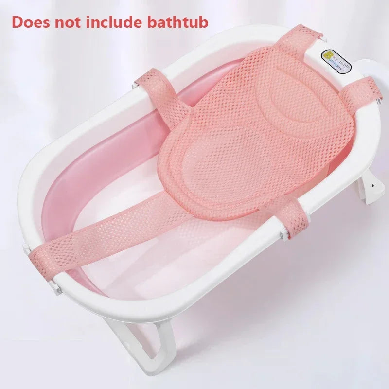 Baby Bath Net Seat Cushion – Adjustable Bathtub Support
