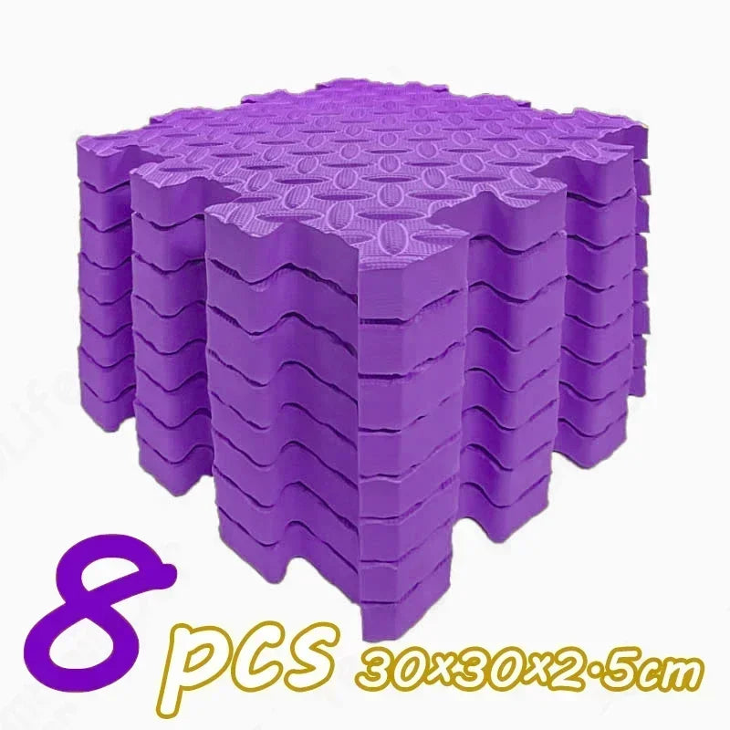 Baby Foam Puzzle Play Mat – 8 Pieces, 2.5cm Thick