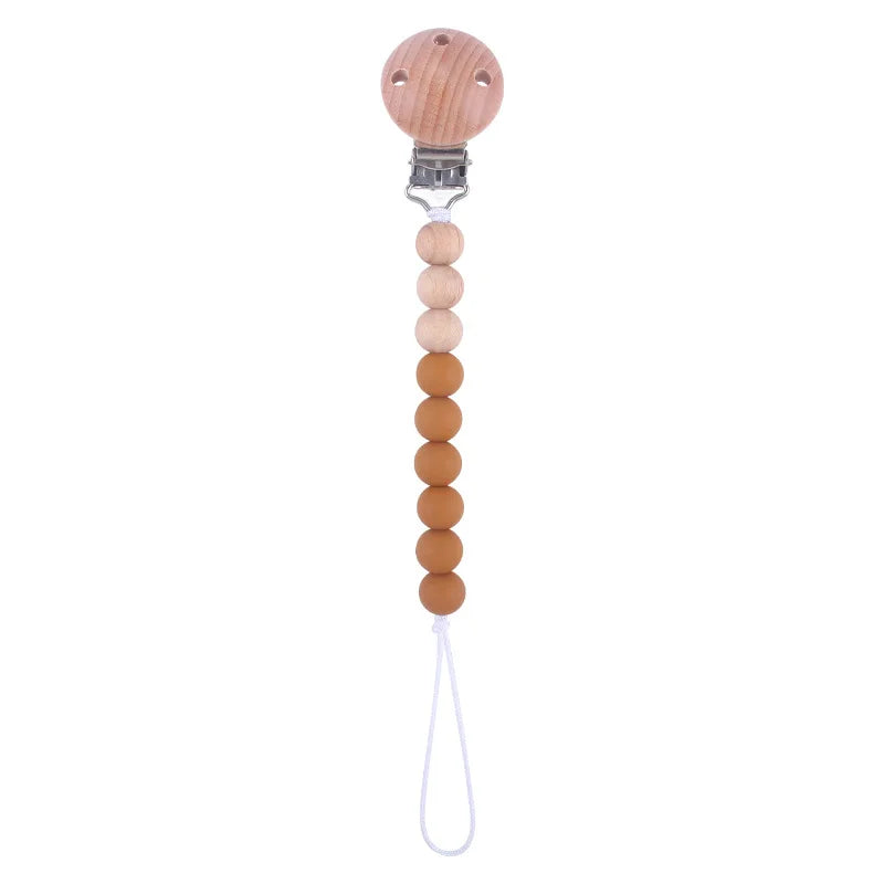 Silicone Baby Pacifier Clip Chain