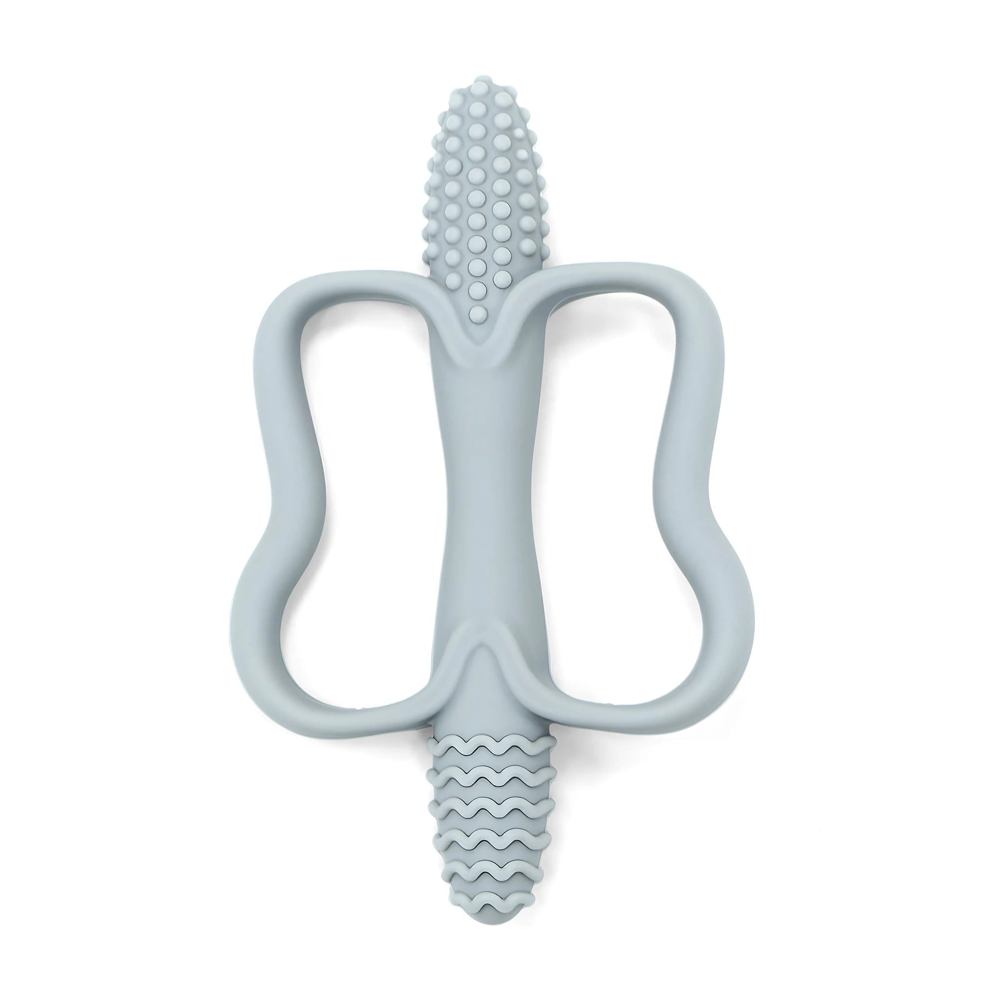 Baby Silicone Teething Toy with Easy-Grip Handle