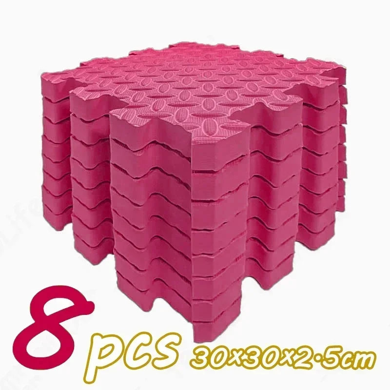Baby Foam Puzzle Play Mat – 8 Pieces, 2.5cm Thick
