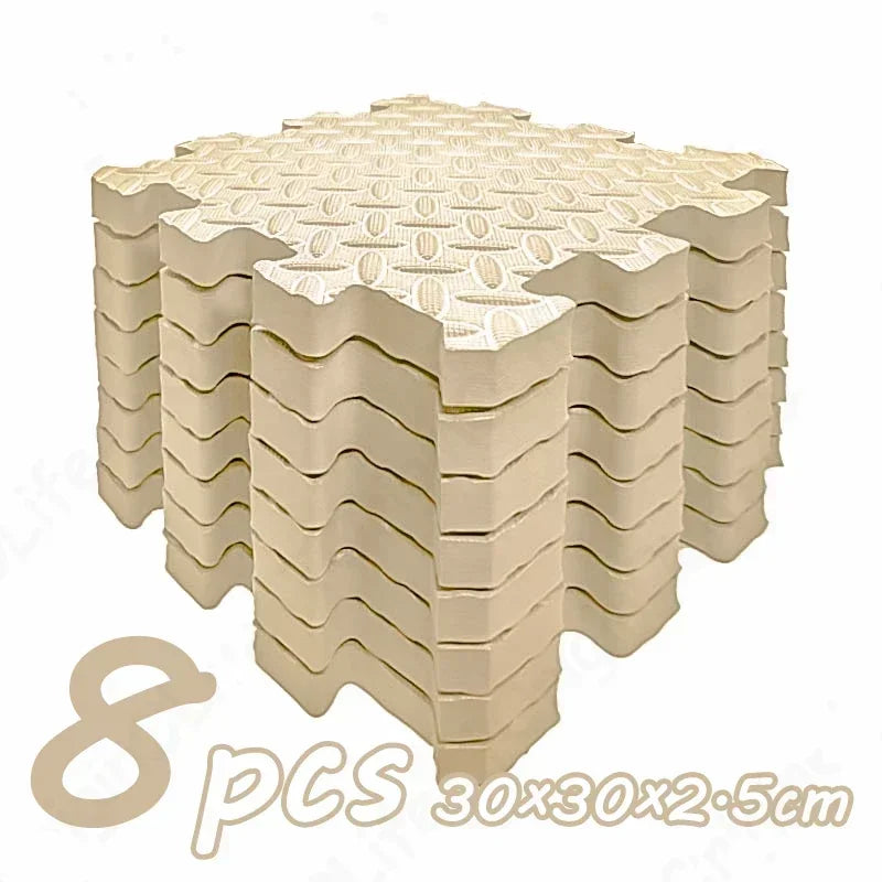 Baby Foam Puzzle Play Mat – 8 Pieces, 2.5cm Thick