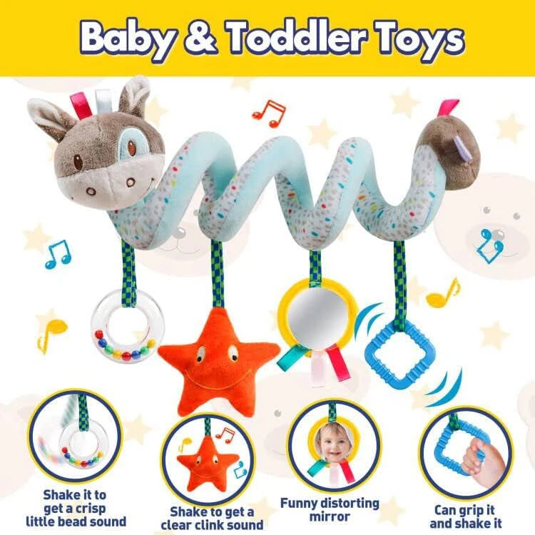Baby Spiral Stroller Hanging Toy
