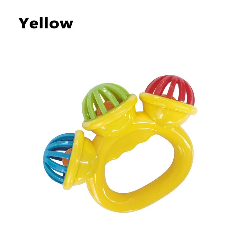 Baby Hand Rattle Ball Toy – Sensory Grasping Toy