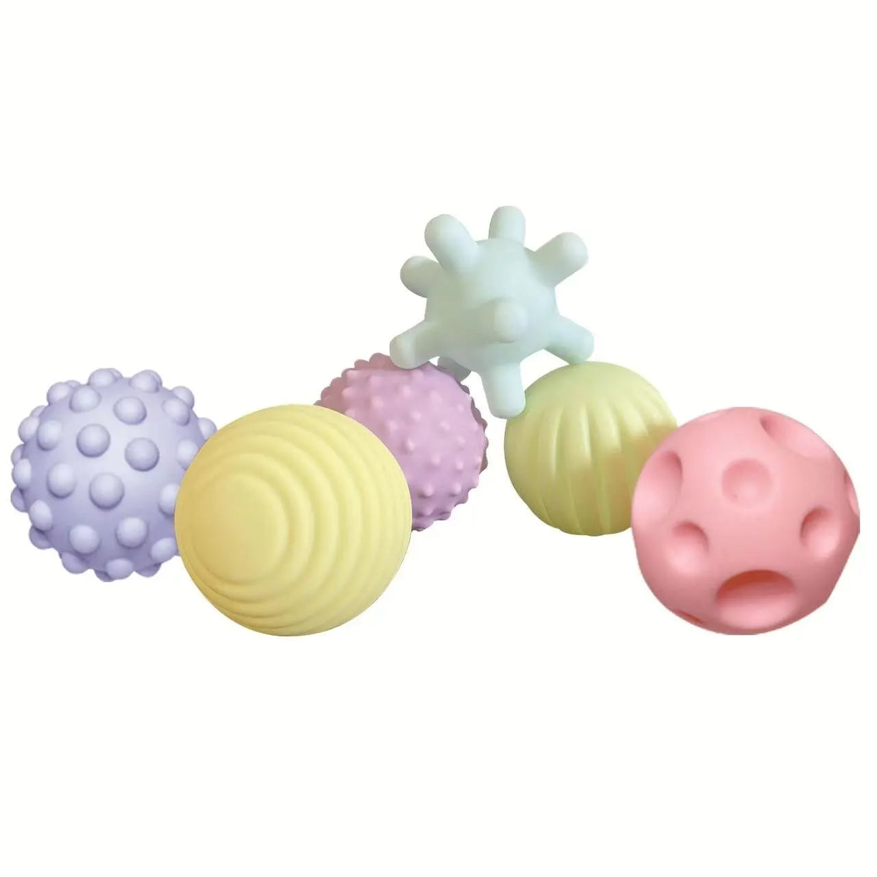 Baby Sensory Squeeze Balls Set of 6