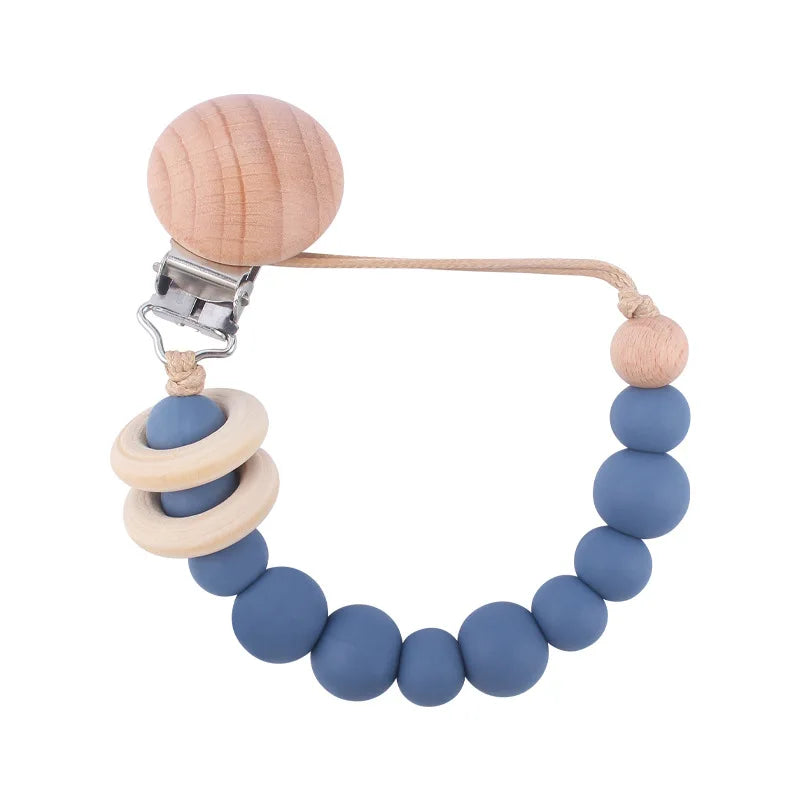 Silicone Baby Pacifier Clip Chain