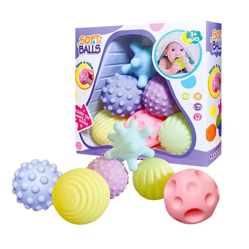 Baby Sensory Squeeze Balls Set of 6