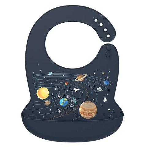 Silicone Baby Bib – Waterproof & Adjustable