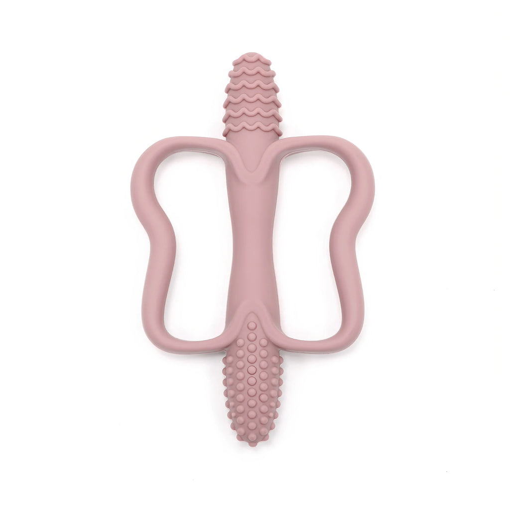 Baby Silicone Teething Toy with Easy-Grip Handle