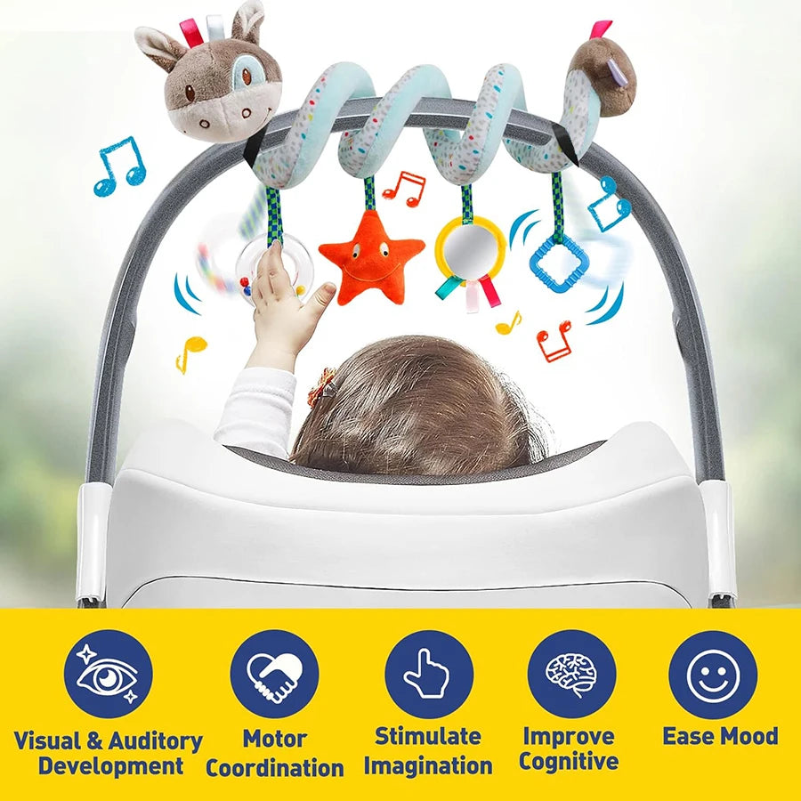 Baby Spiral Stroller Hanging Toy