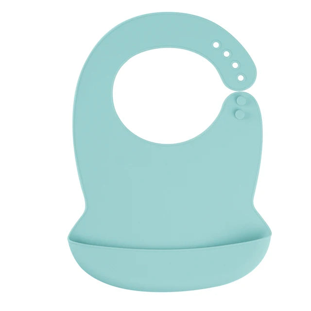 Silicone Baby Bib – Waterproof & Adjustable