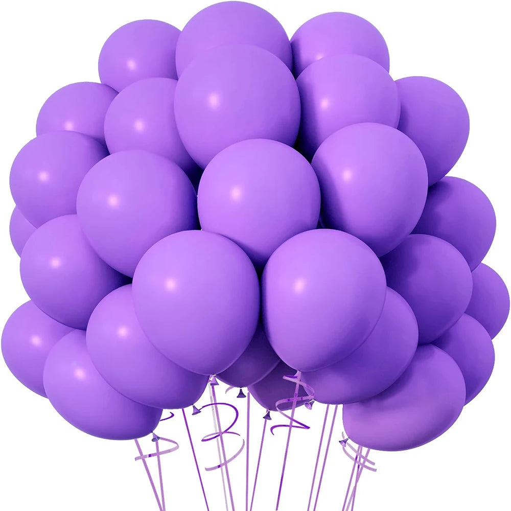 Latex Party Balloons – 10 to 30 Pack