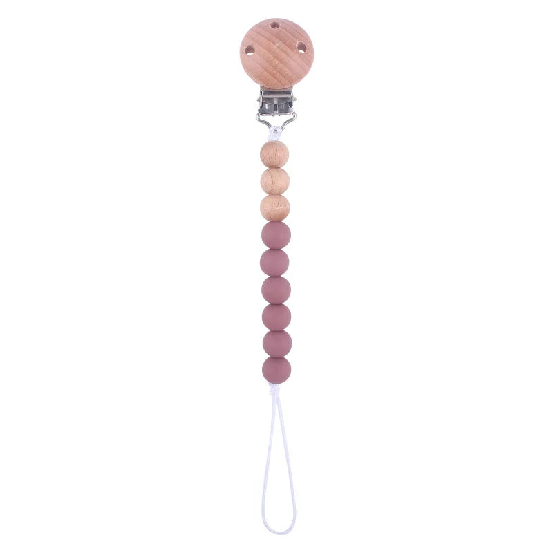 Silicone Baby Pacifier Clip Chain