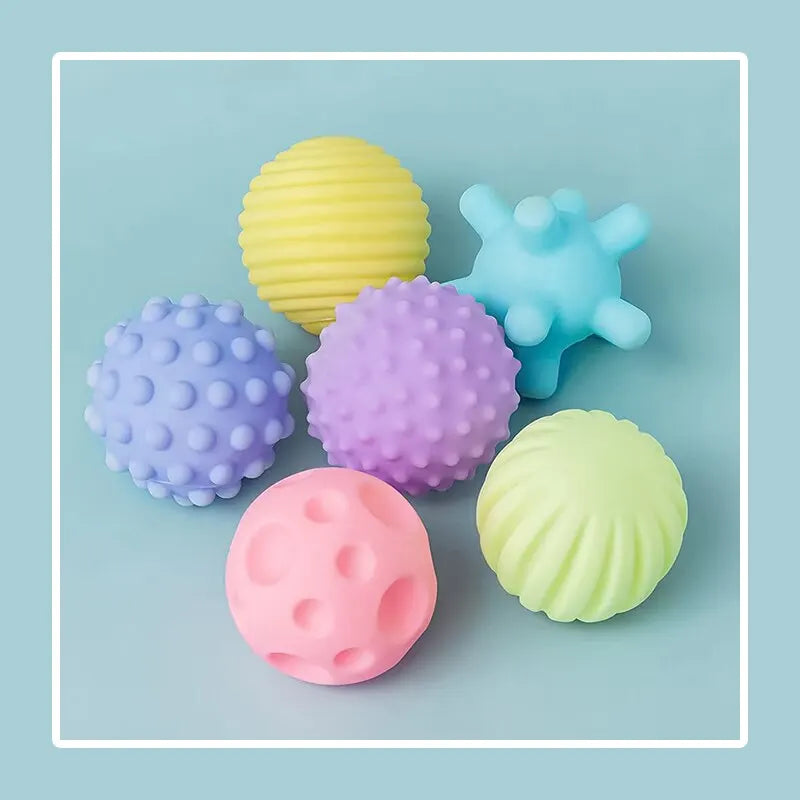 Baby Sensory Squeeze Balls Set of 6