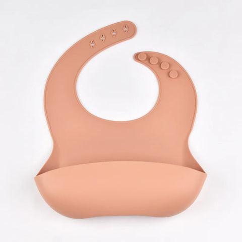 Baby Silicone Tray Bib – 4-Speed Adjustable