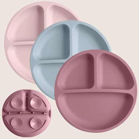 Baby Silicone Suction Dining Plate – BPA-Free