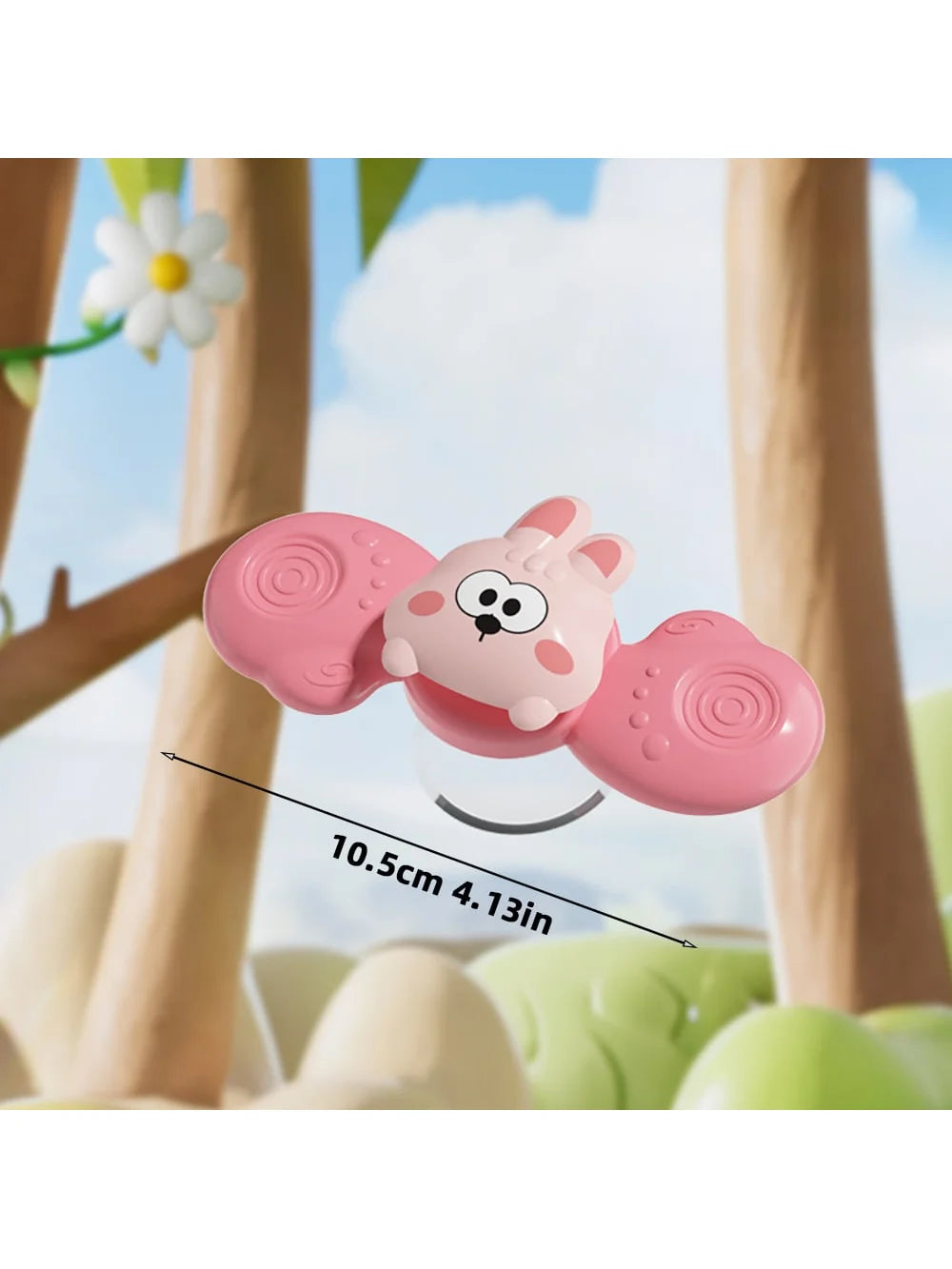 Baby Suction Cup Spinning Bath Toy – Montessori