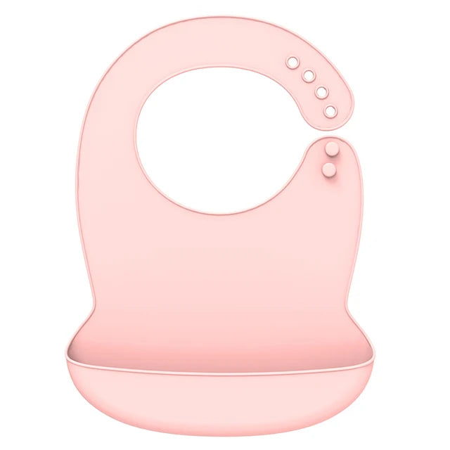 Silicone Baby Bib – Waterproof & Adjustable