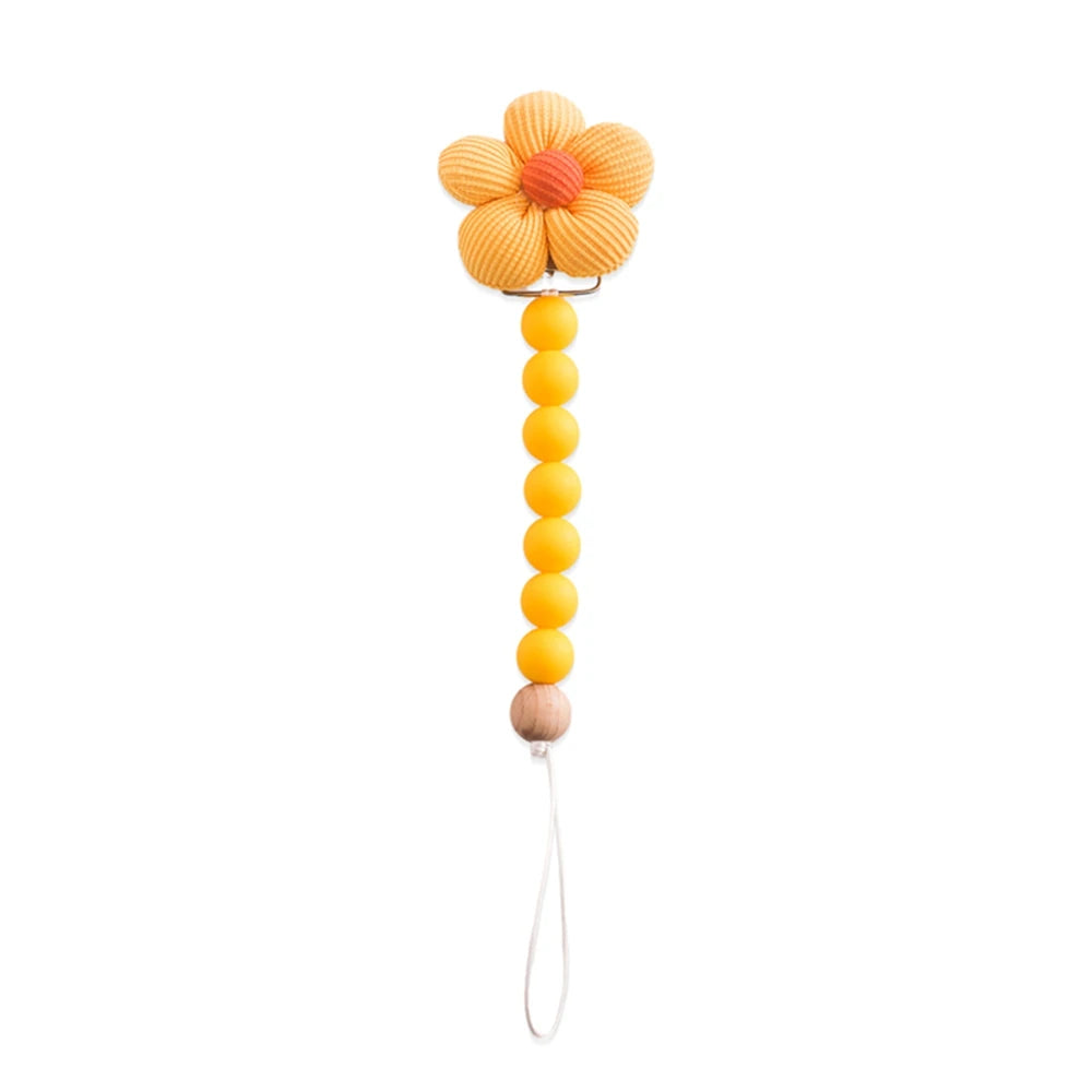 BPA-Free Silicone Baby Teether Rattle – Hand Bell