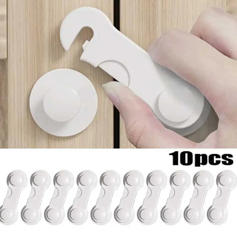Baby Safety Cabinet Locks – 10 Pack