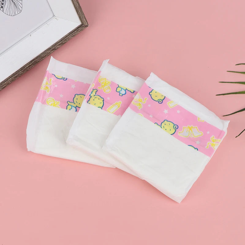 Doll Diaper Pants Accessory Set – 3 Pack