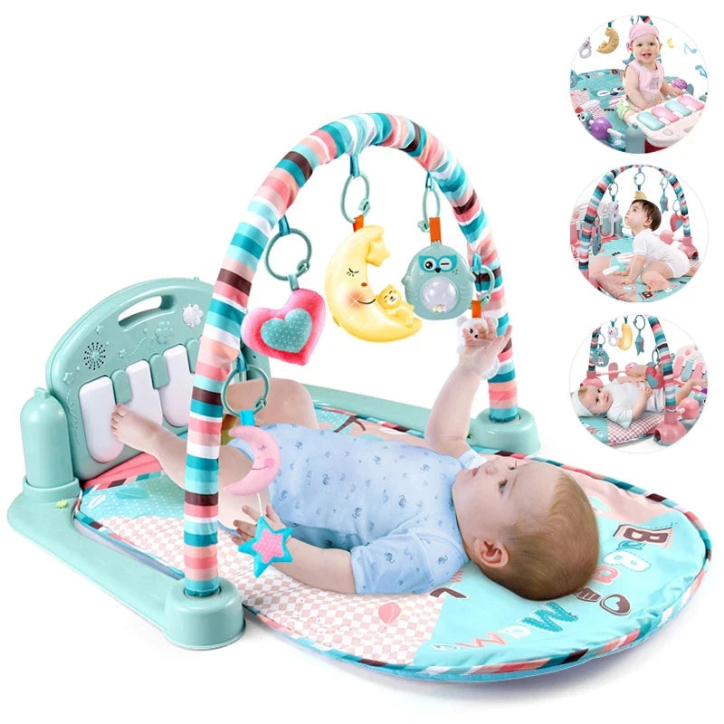 Baby Fitness Play Gym with Piano, Music & Lights