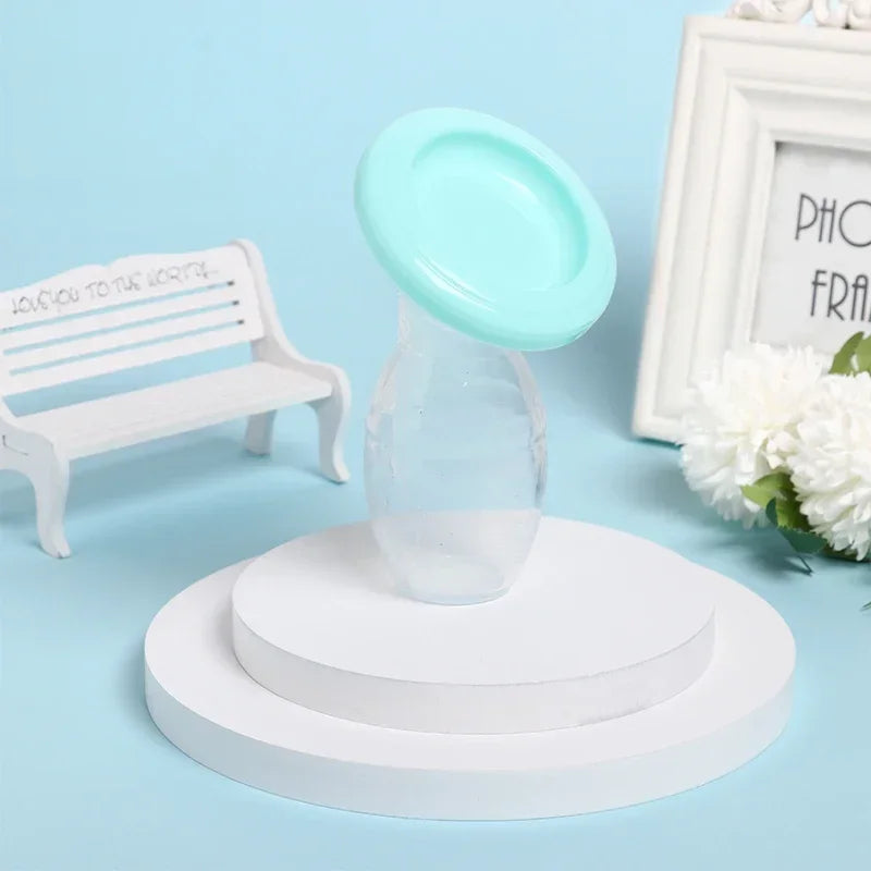 Manual Silicone Milk Pump – Food Grade, BPA-Free