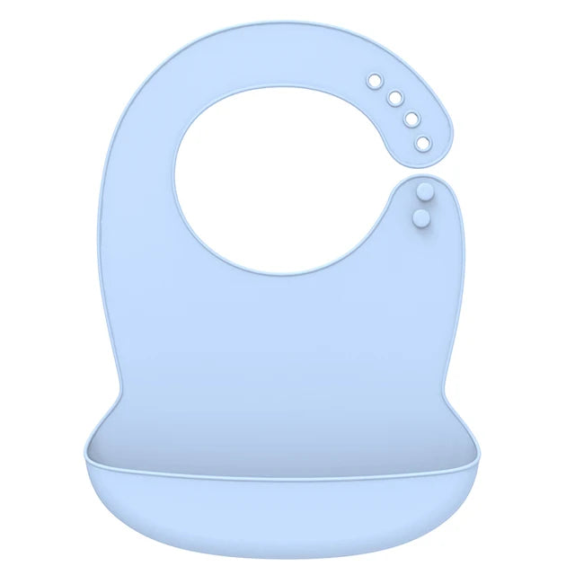 Silicone Baby Bib – Waterproof & Adjustable