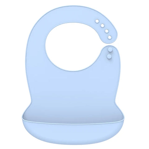 Silicone Baby Bib – Waterproof & Adjustable