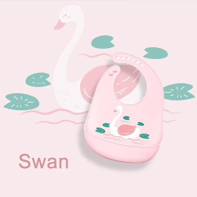 Silicone Baby Bib – Waterproof & Adjustable
