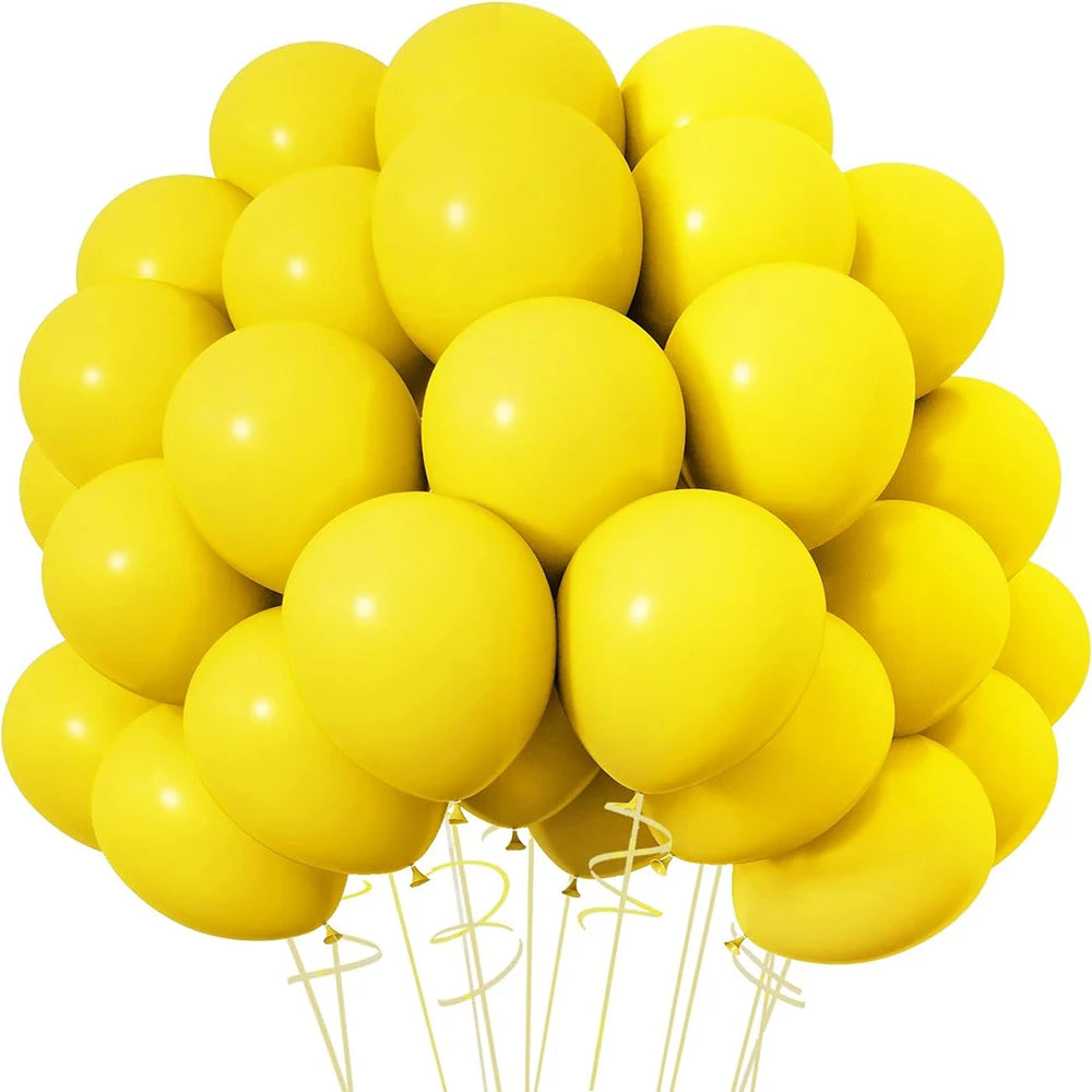 Latex Party Balloons – 10 to 30 Pack