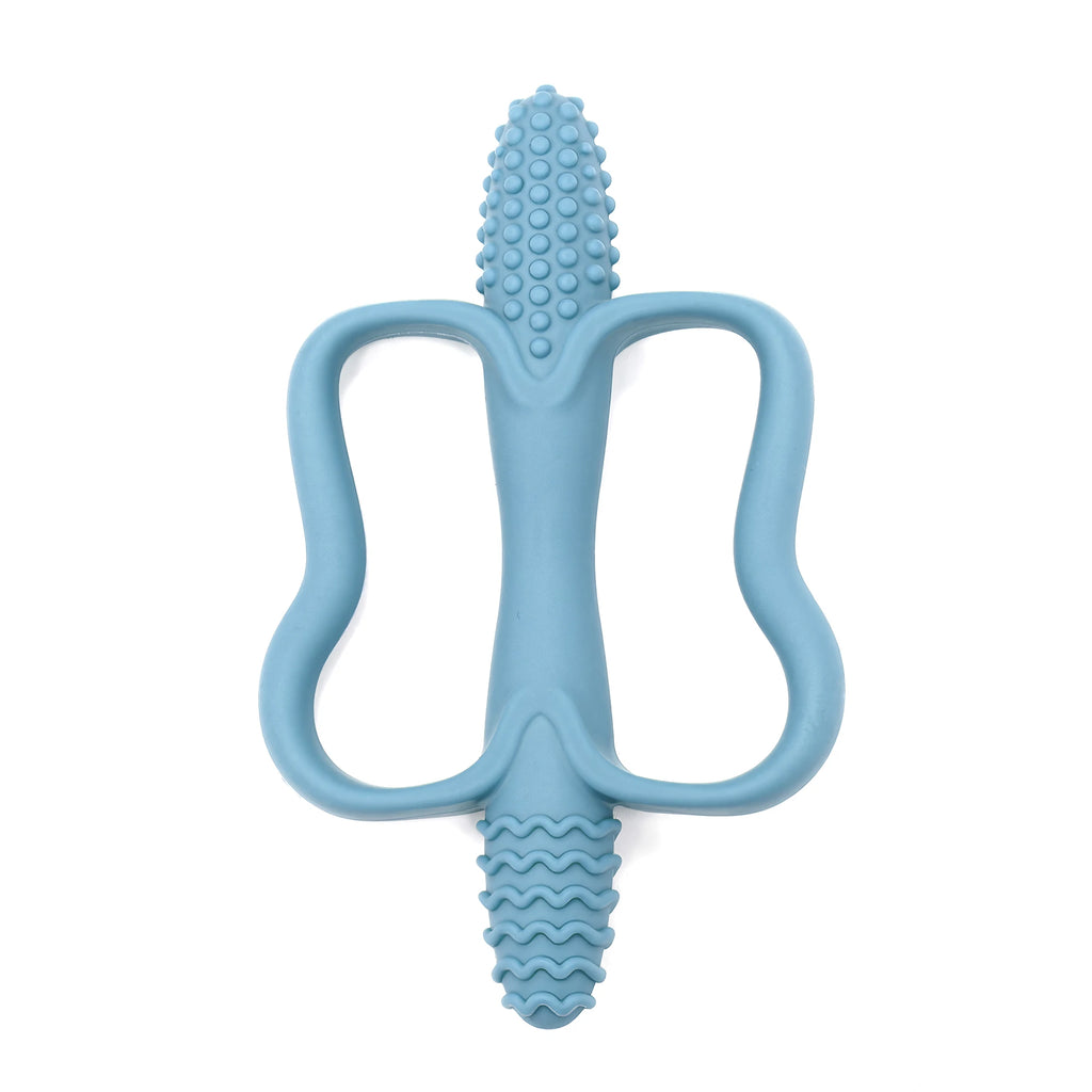 Baby Silicone Teething Toy with Easy-Grip Handle