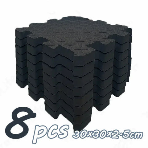Baby Foam Puzzle Play Mat – 8 Pieces, 2.5cm Thick