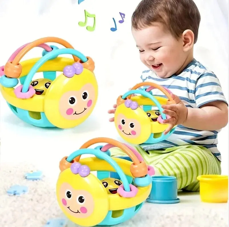 Baby Walker Rattle Bell Toy – Intelligence Development Ball