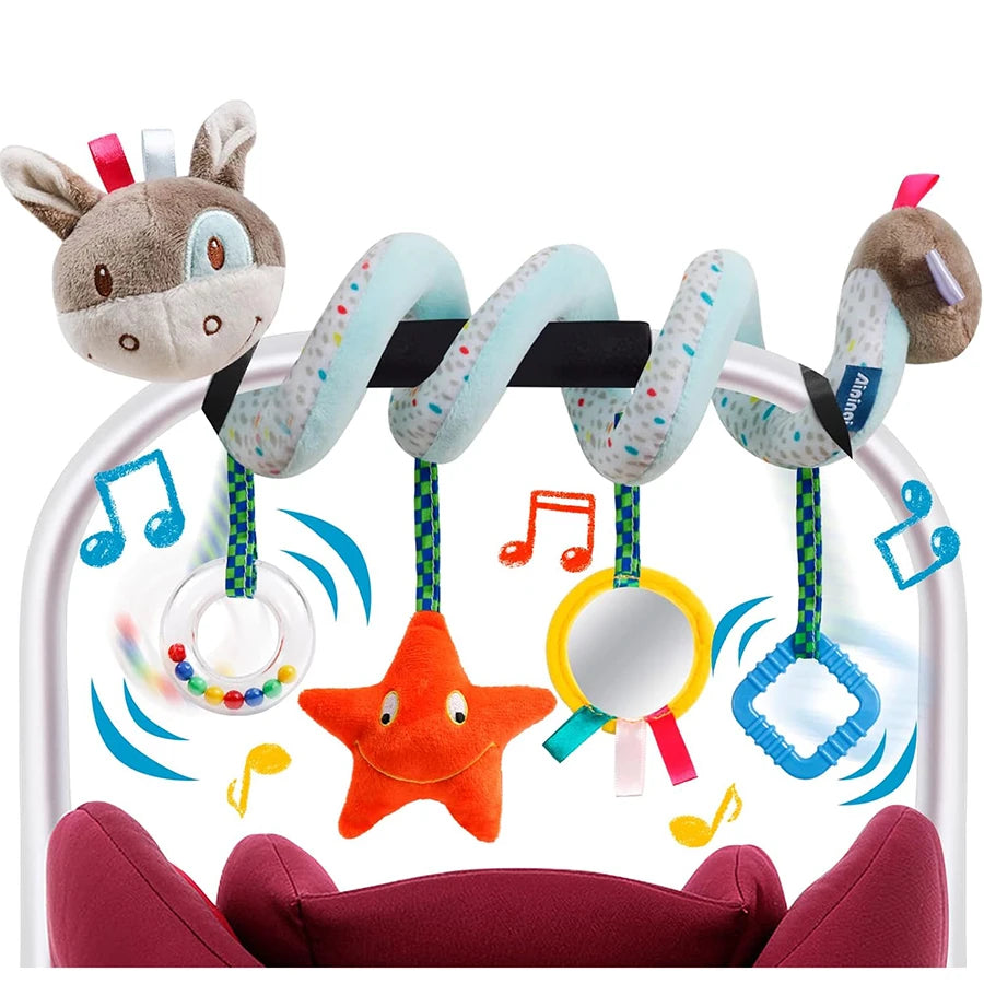 Baby Spiral Stroller Hanging Toy