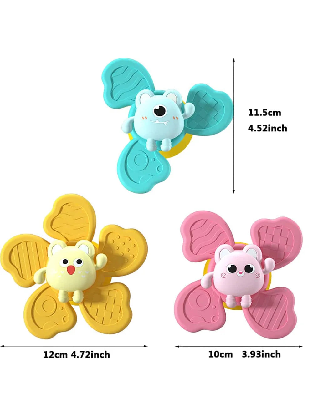Baby Suction Cup Spinning Bath Toy – Montessori