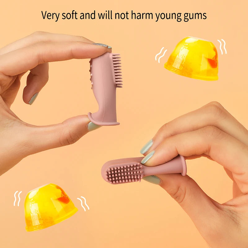 Baby Silicone Finger Toothbrush – BPA-Free