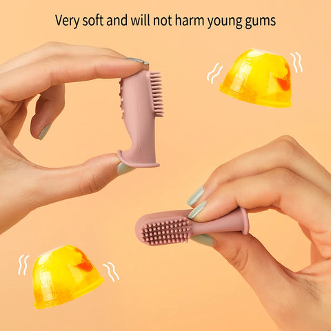 Baby Silicone Finger Toothbrush – BPA-Free