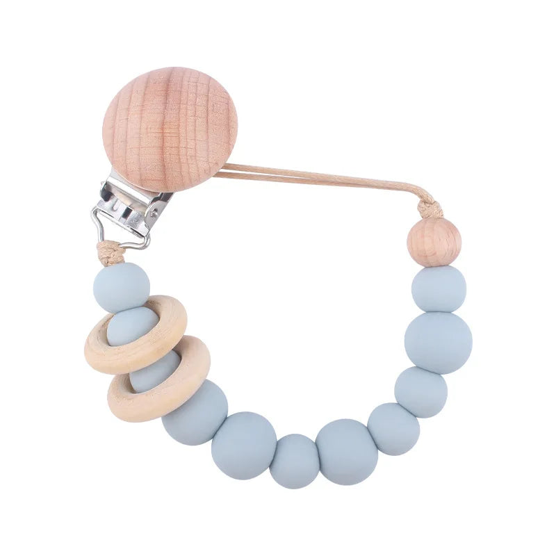 Silicone Baby Pacifier Clip Chain