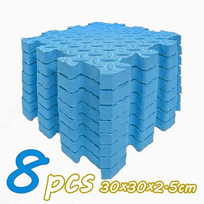 Baby Foam Puzzle Play Mat – 8 Pieces, 2.5cm Thick
