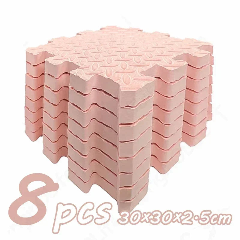 Baby Foam Puzzle Play Mat – 8 Pieces, 2.5cm Thick