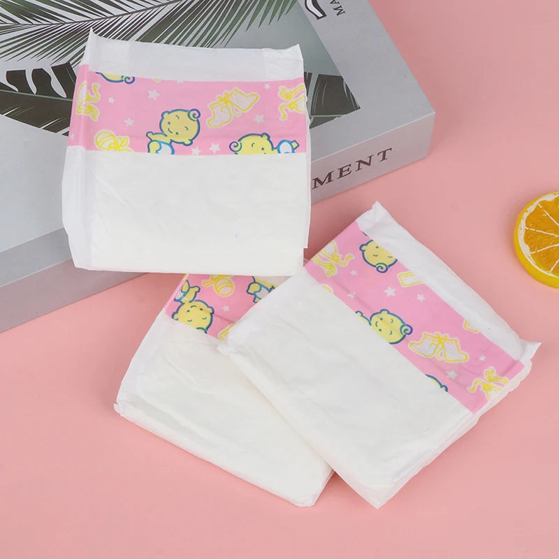 Doll Diaper Pants Accessory Set – 3 Pack