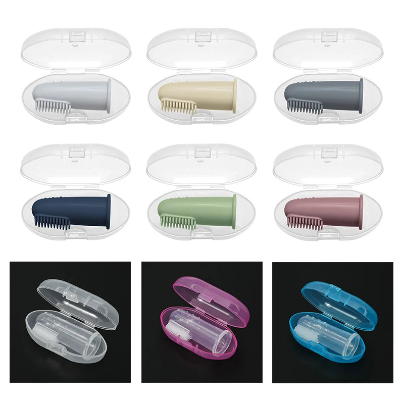 Baby Silicone Finger Toothbrush – BPA-Free