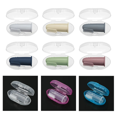 Baby Silicone Finger Toothbrush – BPA-Free