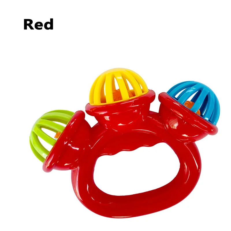 Baby Hand Rattle Ball Toy – Sensory Grasping Toy