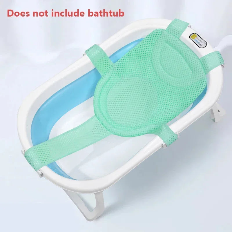 Baby Bath Net Seat Cushion – Adjustable Bathtub Support