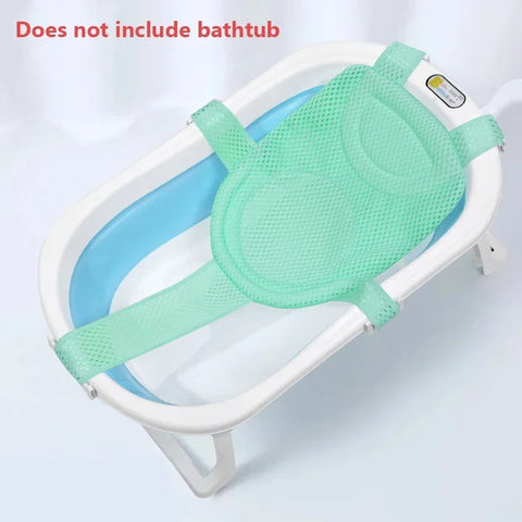 Baby Bath Net Seat Cushion – Adjustable Bathtub Support