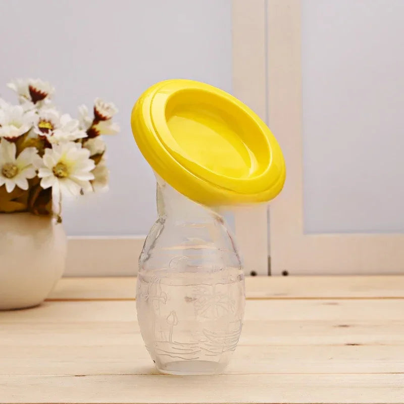 Manual Silicone Milk Pump – Food Grade, BPA-Free